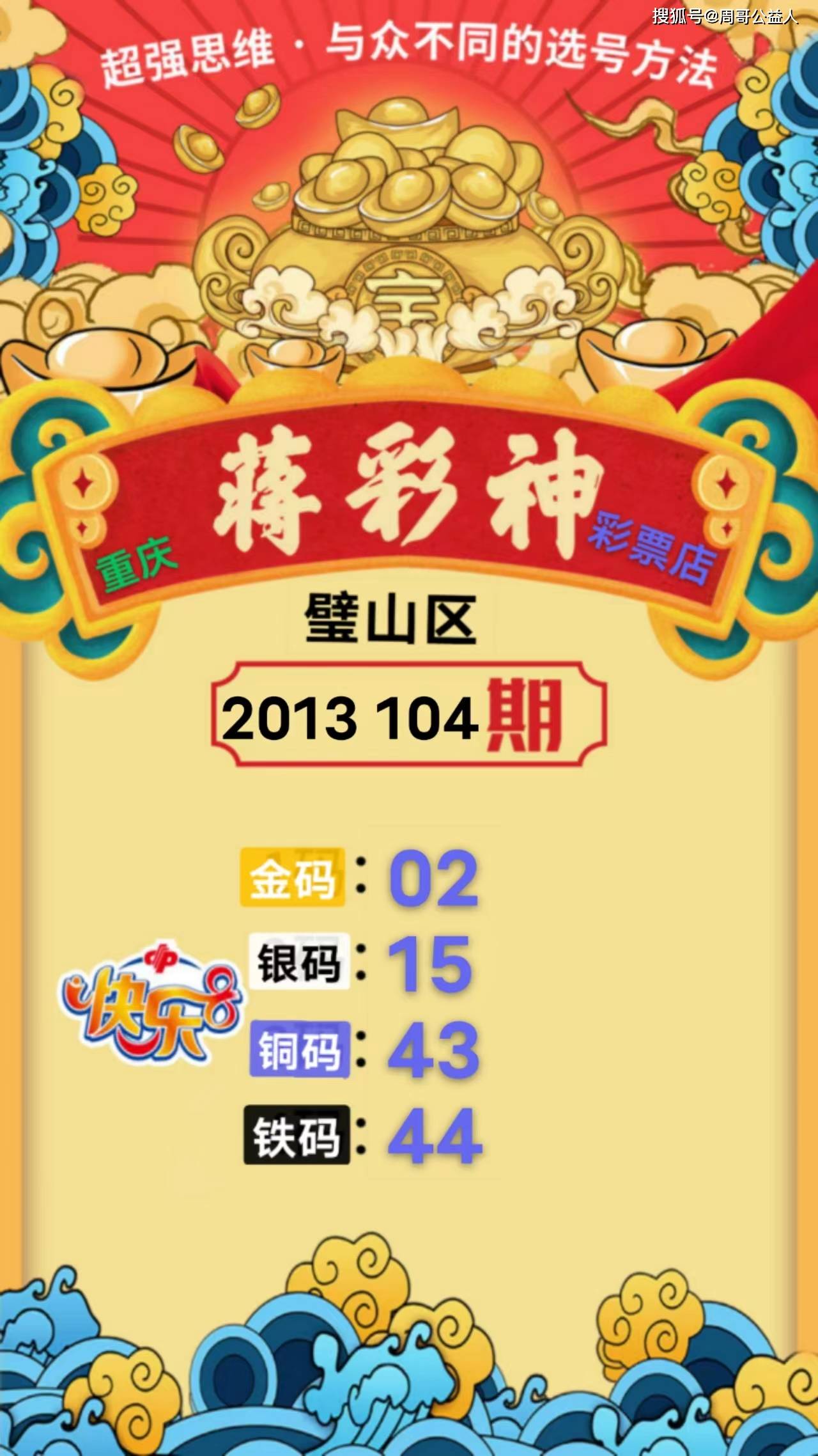 周哥4月24号快乐8-仅供公益娱乐
