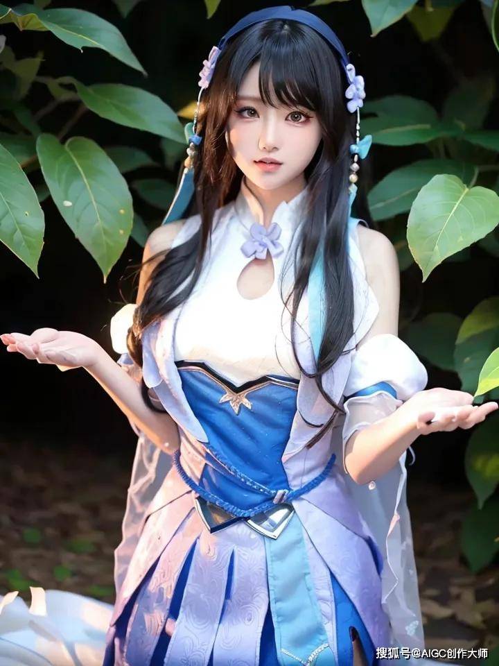 ai绘画系列(cosplay)-王者荣耀xishi_西施_游戏_美人