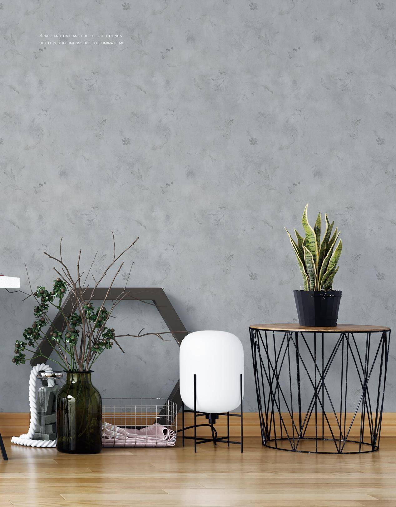 像贵族一样去生活 | 柏克利64号欧式隐花墙布_自然_花草_空间