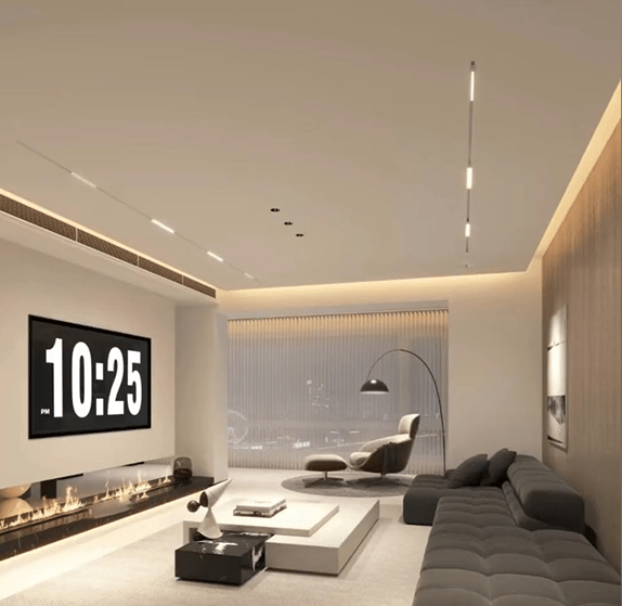 无主灯的客厅灯光怎么设计,千万不要盲目跟风!_照明_装修_线型