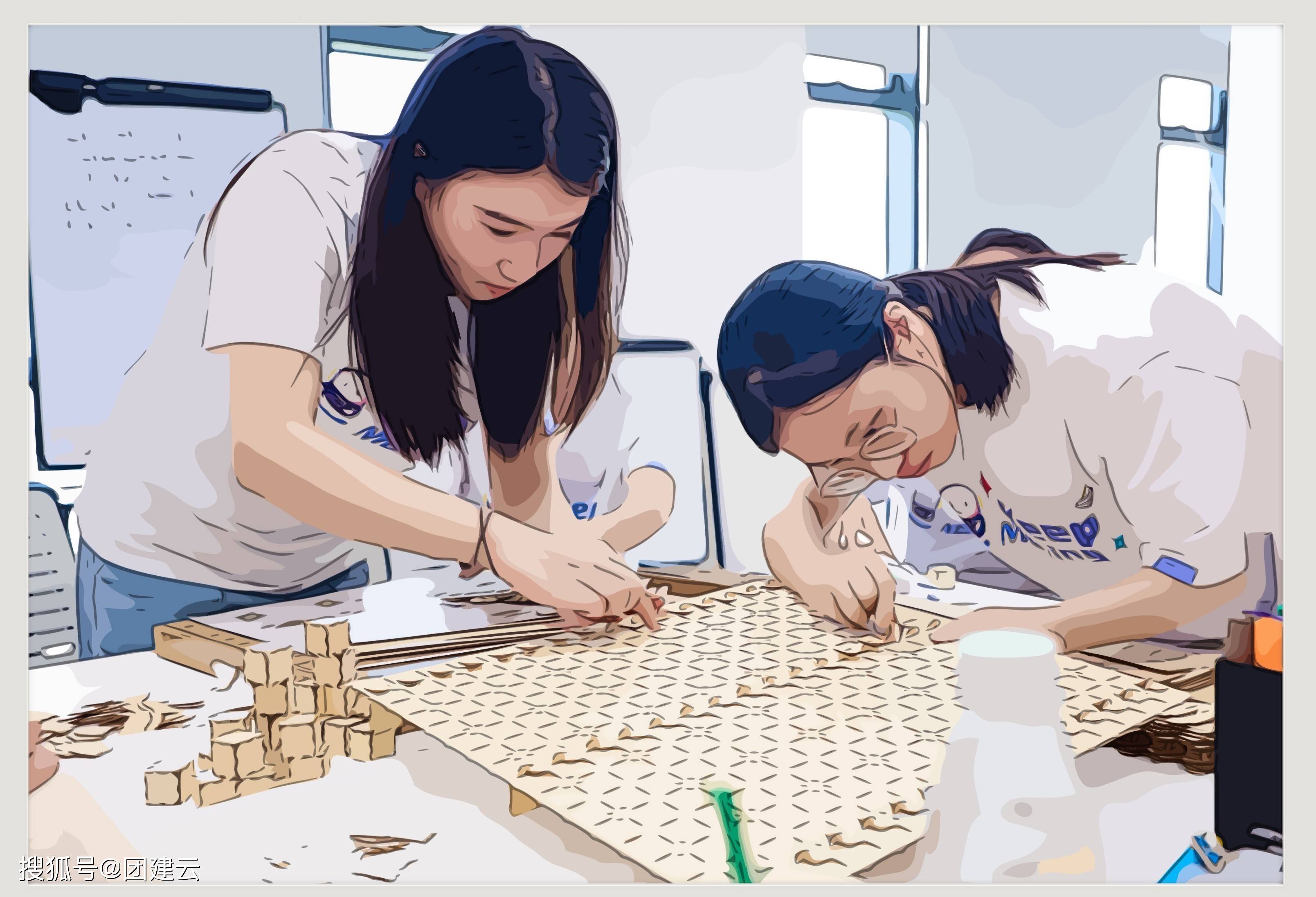 深圳团建 | 创意团建之像素大师_团队_小方块_活动