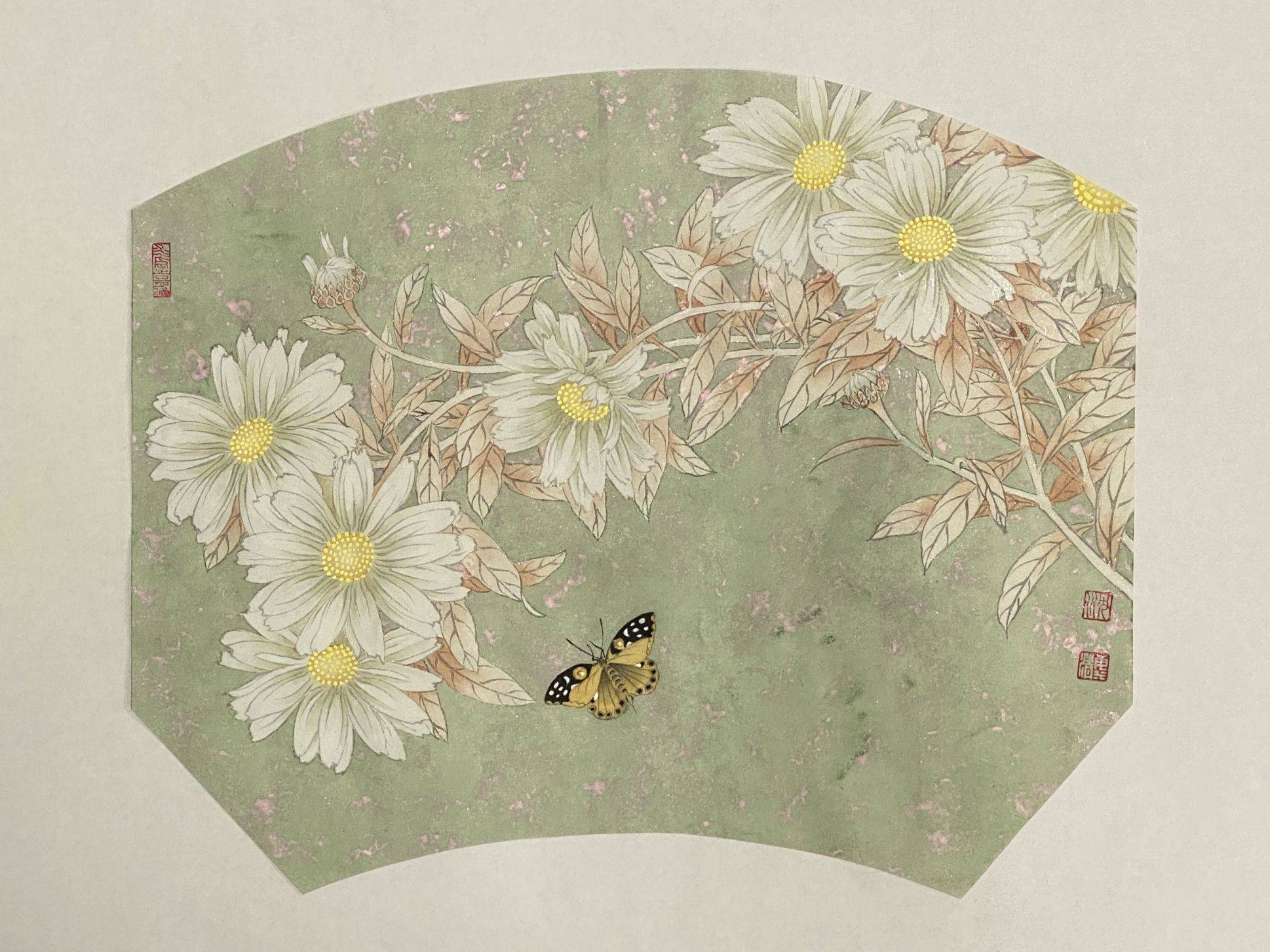 技以精微而出神 画以清逸而达韵——记工笔画艺术家沈海清_先生_作品