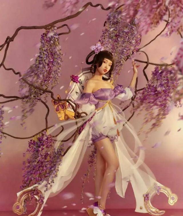 原创《浪姐》cos王者荣耀,貂蝉仲夏夜之梦"神还原",妲己太可爱