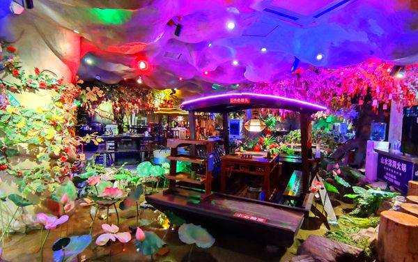 走进山水溶洞 宛若置身于仙境之中 山水溶洞火锅_菜品_重庆_自然