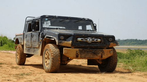 五车网探索户外民用车领域 东风猛士m50 越野实力悍将_搜狐汽车_搜狐