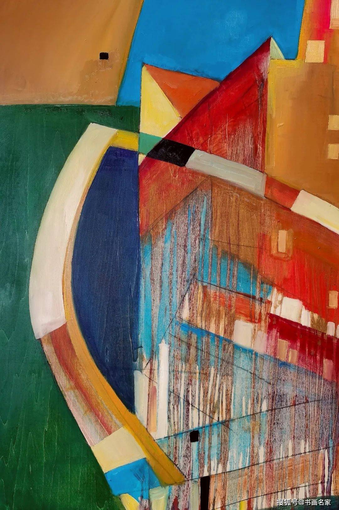 『礼赞劳动美·丹青绘五一』——最美艺术家徐国华_cmx_蒸汽机_系列