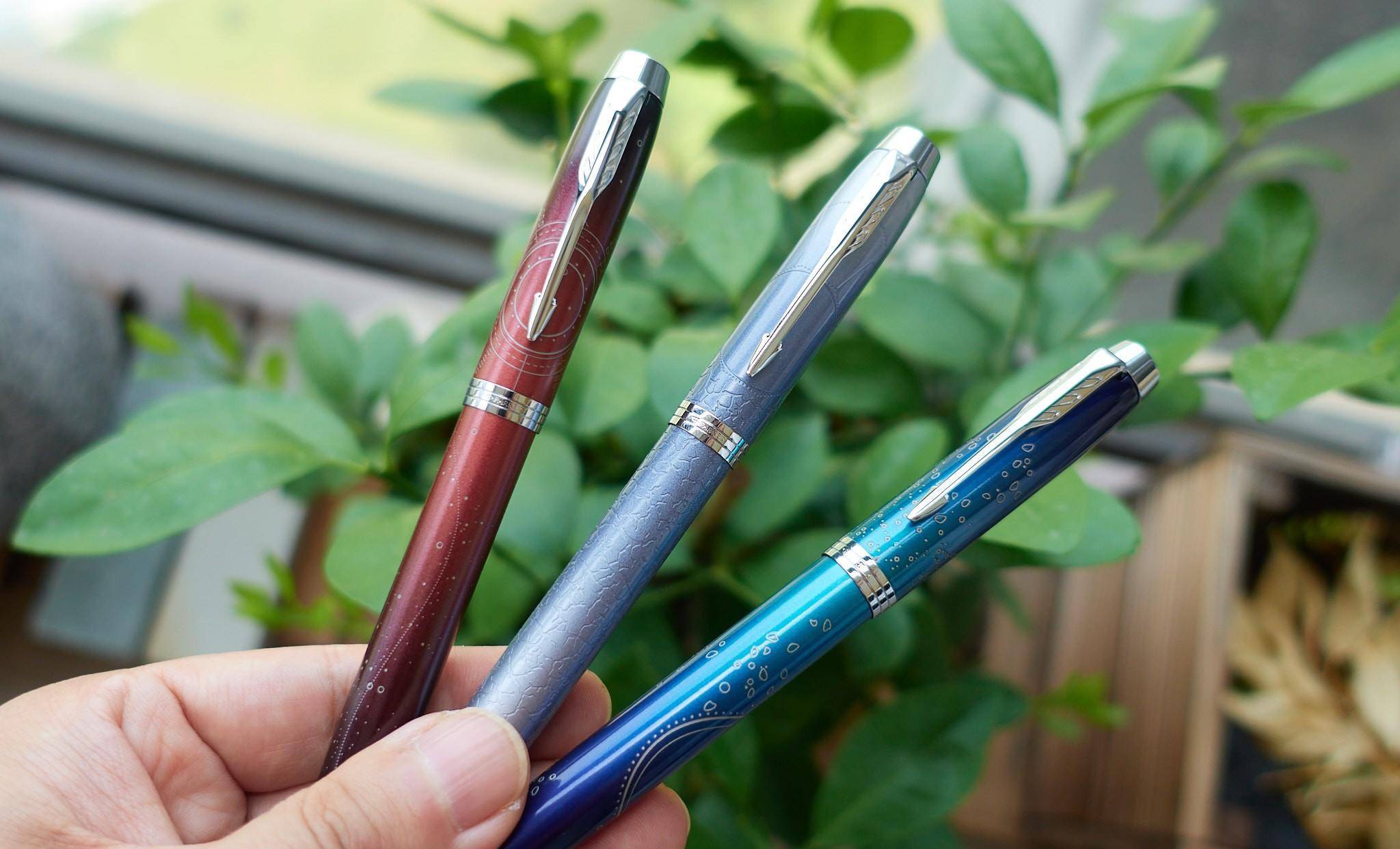 派克钢笔也开始妖艳起来了,派克im探索系列钢笔_墨器_笔尖_颜色