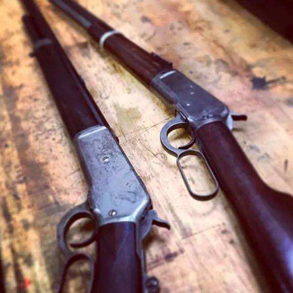 西部老牛仔"45-70杠杆式步枪"_武器_爱好者_韵味