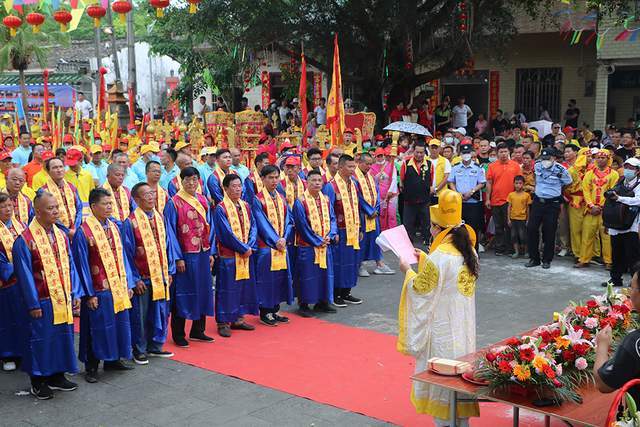 纪念妈祖诞辰1063周年暨玉良天后宫重建10周年祭典仪式