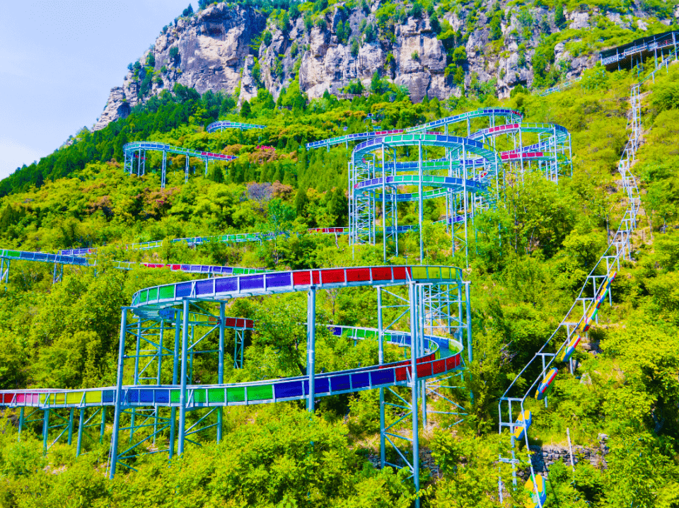沉浸式打卡济南青铜山大峡谷!_景区_全程_高空