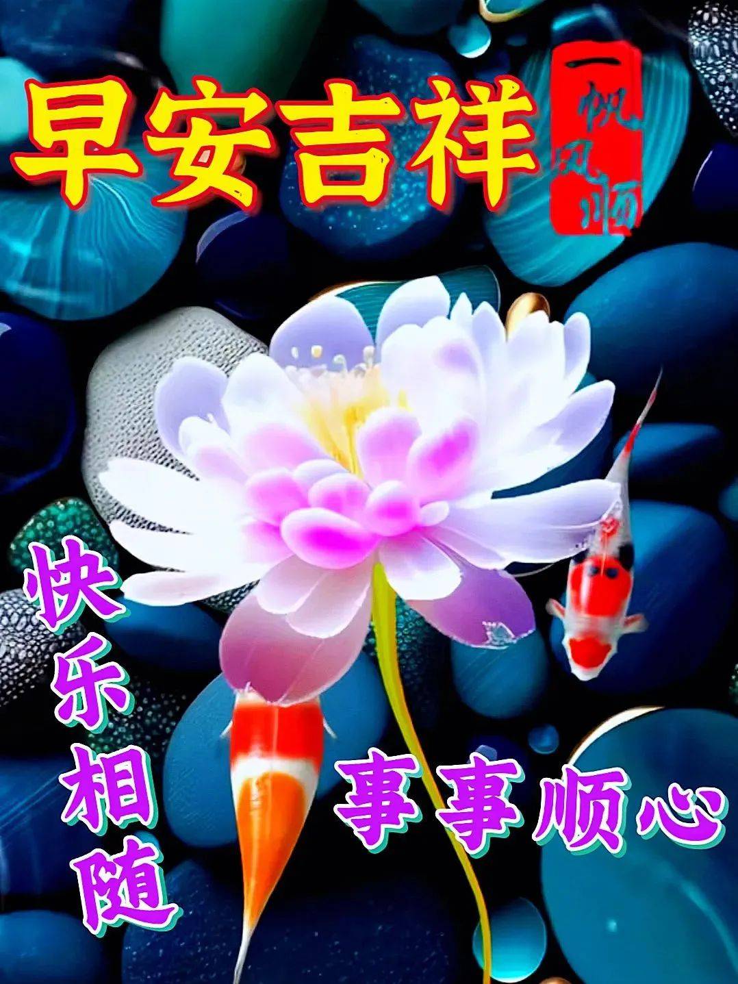 5月5日星期五早安祝福暖心图片带字带早上好语录,祝朋友们幸福吉祥!