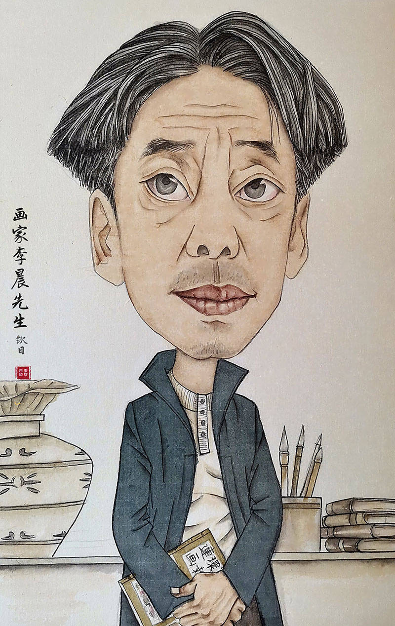 樊旭辉 姜晓明承办:中国肖像漫画家在线主办:金华市漫画动漫协会李晨