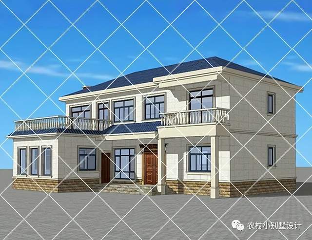 农村带柴火房二层自建房别墅,32套符合老家生活的需要二层别墅_房子