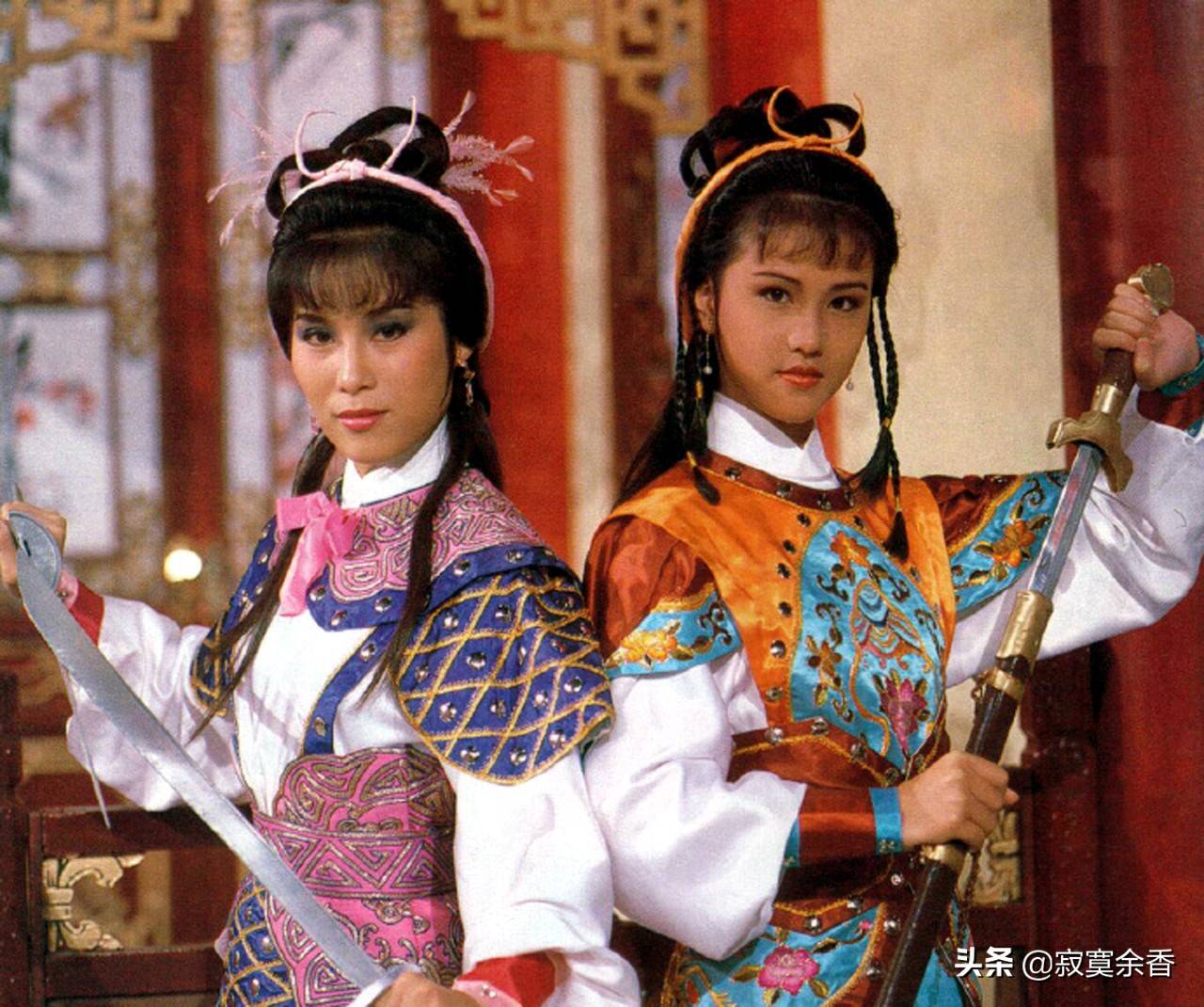 杨九妹延瑛-周海媚杨八妹延琪-杨盼盼梁朝伟曾在黄日华82版天龙八部和