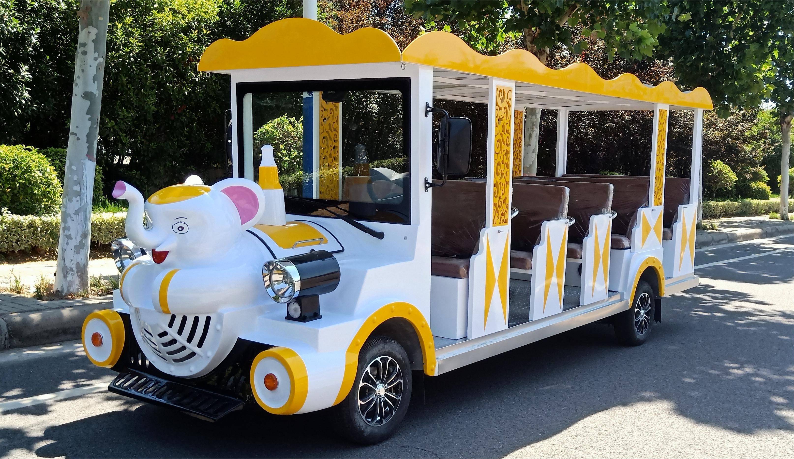 景区卡通电动观光车,动物造型观光车为何大受欢迎?_主题_游客_旅游