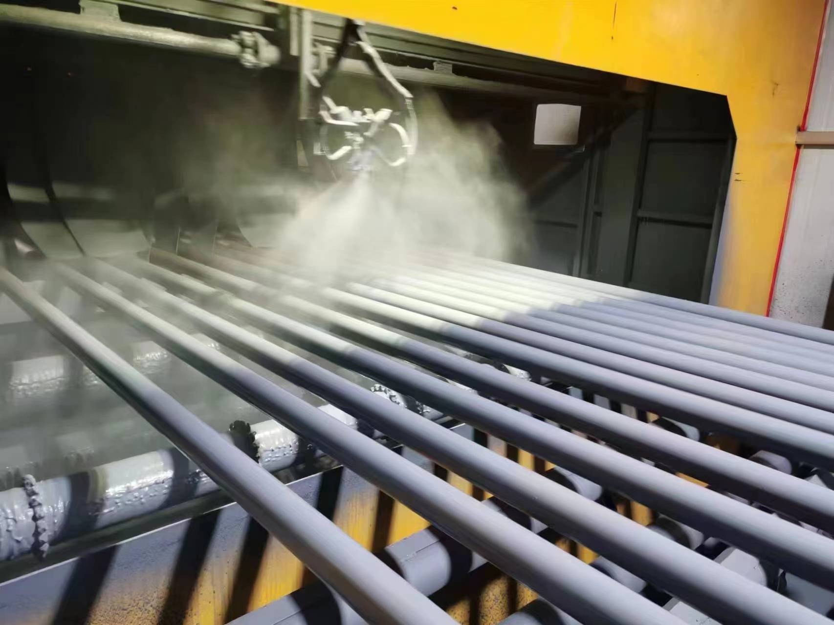 成都圆管除锈喷砂机