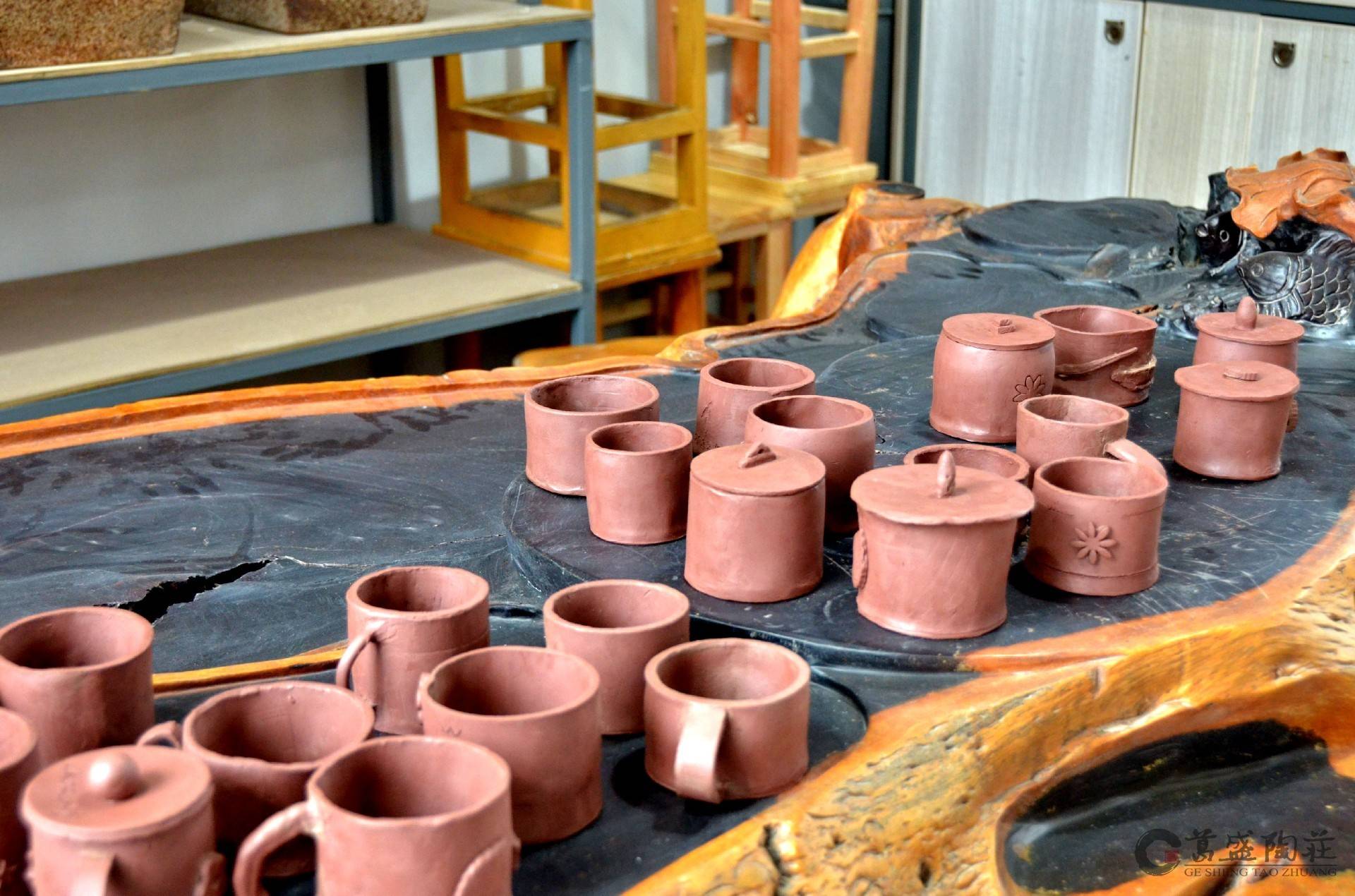 无锡日商俱乐部到葛盛陶庄紫砂体验_日本_葛韬_友人