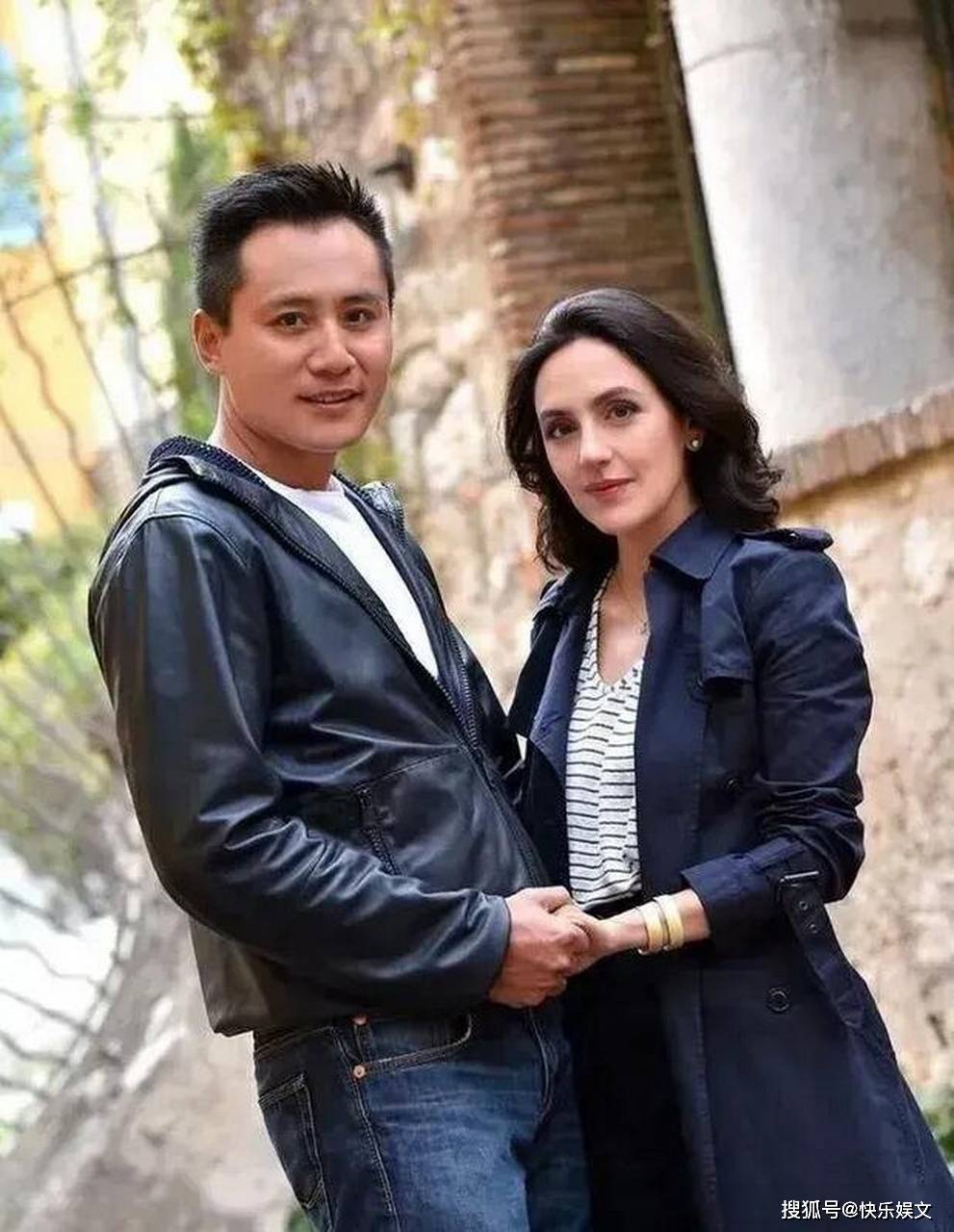 原创刘烨混血儿子罕见露面!