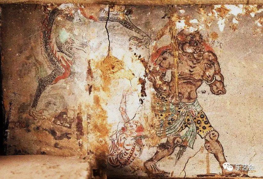 《搜山图》艺术图像中的猴妖们:老赵闲聊花钱中的二郎神系列_巫支祁_钱化佛_大禹