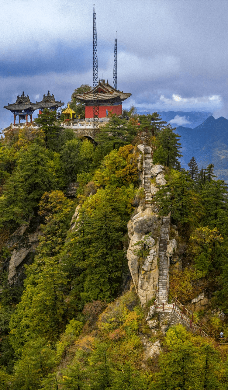 山西吕梁·北武当山_北武当镇_景区_山脉