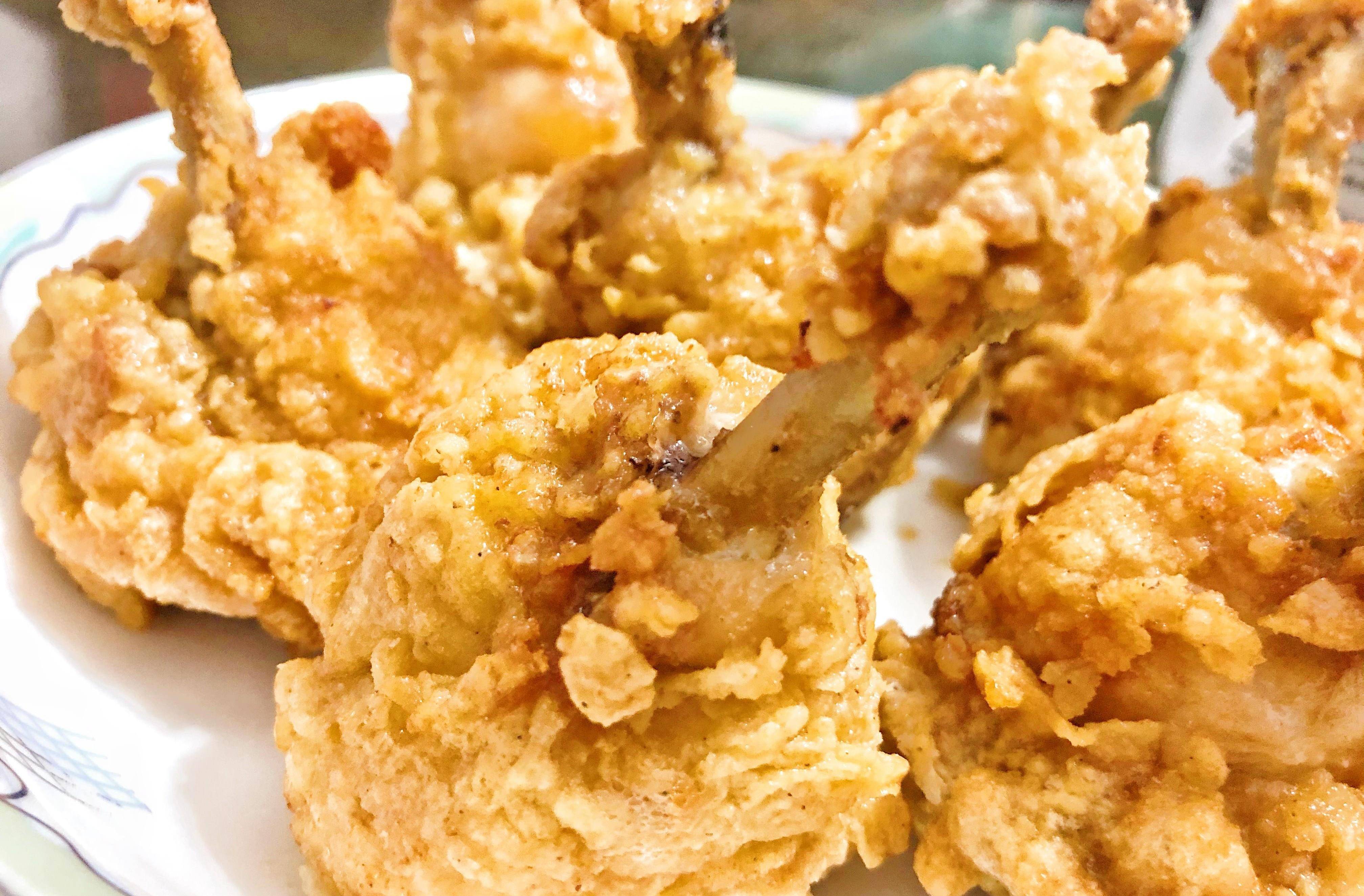 自制外酥里嫩的香酥鸡翅根,咸香不腻,好吃到连渣都不剩,零失误_小火