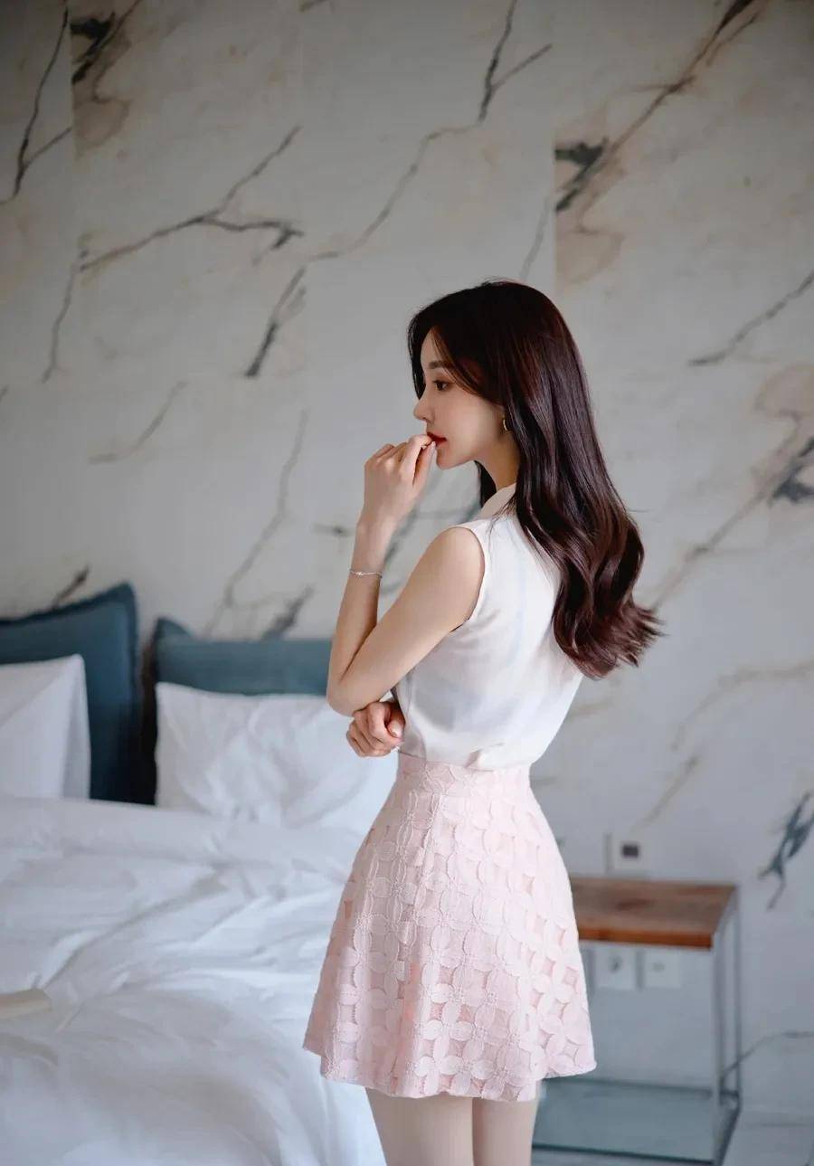 「韩国美女模特孙允珠」爆款,夏夕雨菲落樱桃心甜美短裙,真美_设计_kg