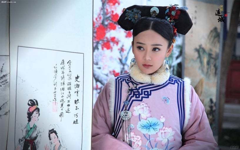 袁姗姗,像是《山河恋·美人无泪》,《王的女人》,《笑傲江湖》,《十三