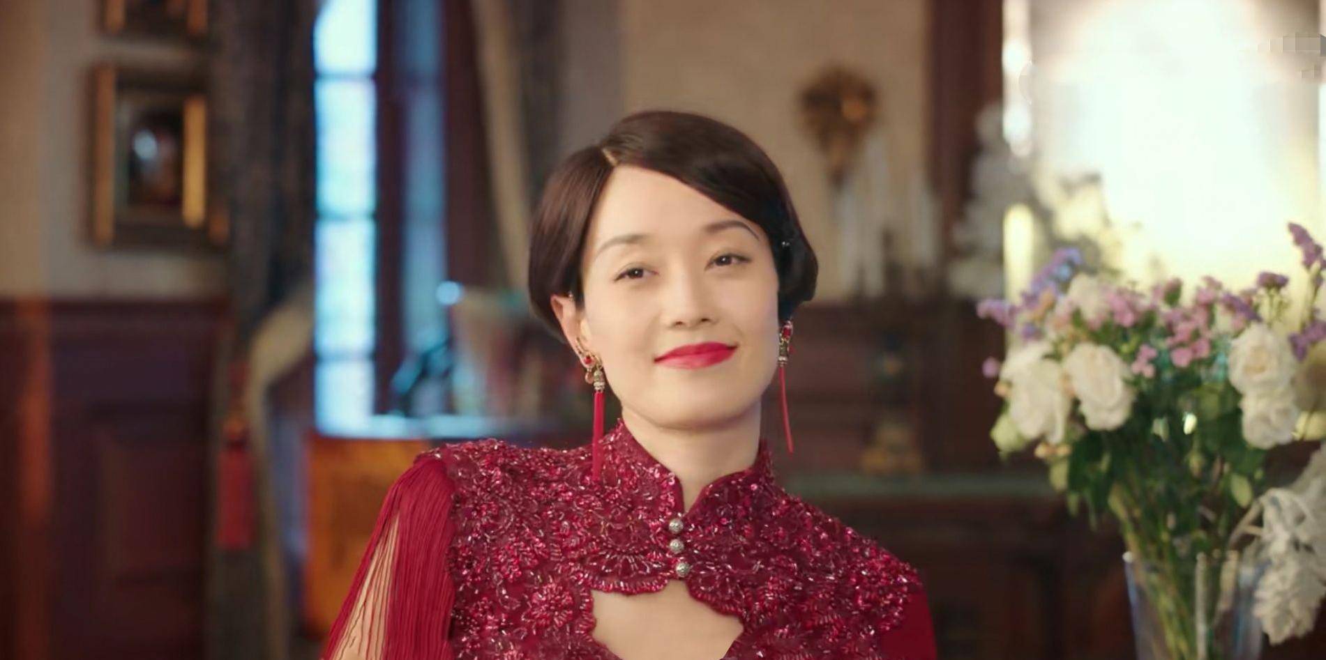 有一种"美"叫马伊琍穿旗袍,民国风造型韵味十足,真高雅又气质_显得