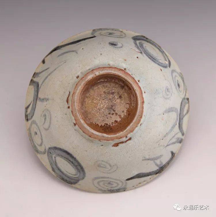 明代民窑青花碗赏析_石子青_图案_云气