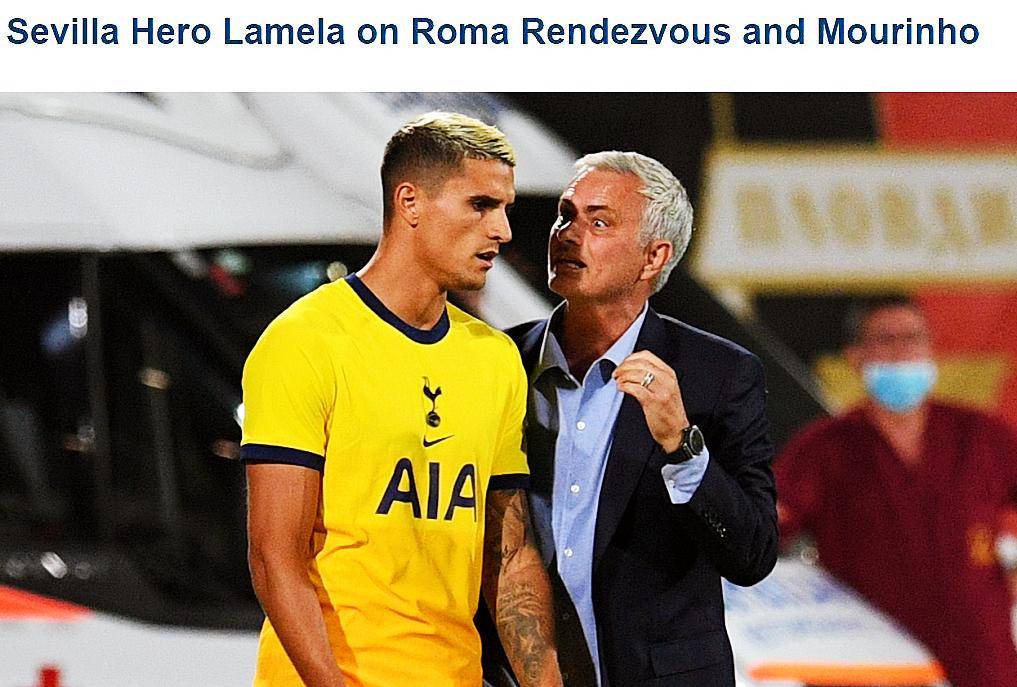 拉梅拉:我爱穆里尼奥 他也爱我 罗马在他的带领下变得非常强大_决赛