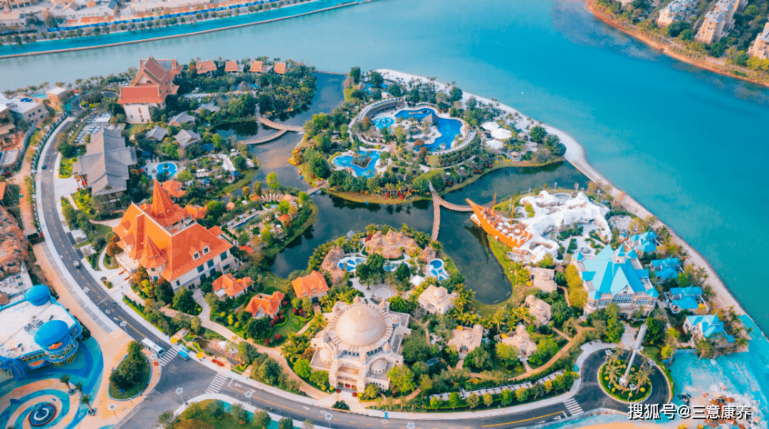 玩遍海花岛住欧堡海景房 五国温泉 演出,2天1晚312.