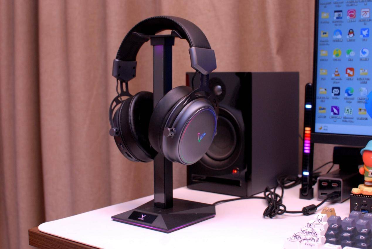 游戏耳机选什么,双音腔RGB雷柏VH800游戏耳机,给你制霸的理由