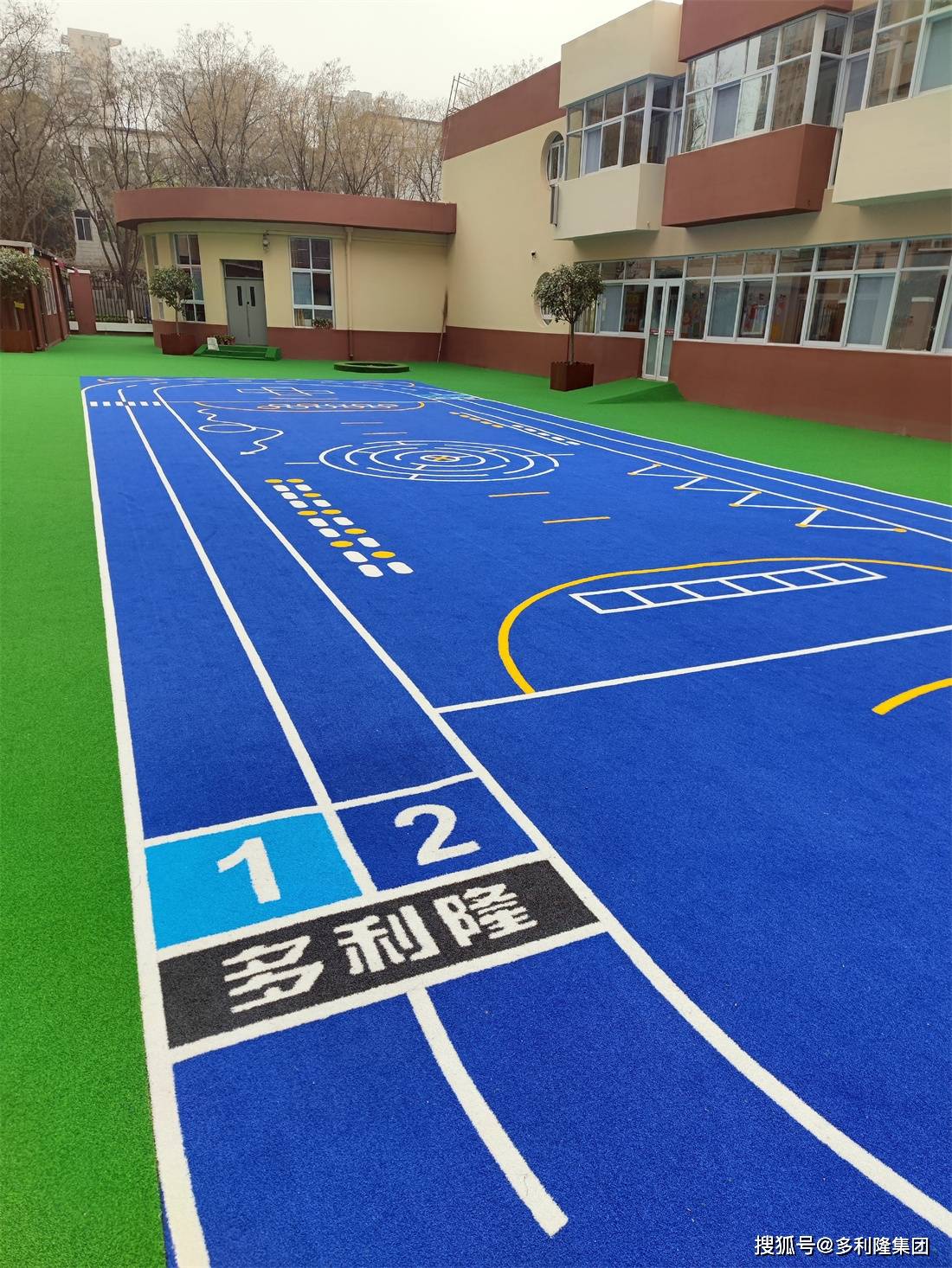 幼儿园场地设计之——200平打造一个"体能大循环"_运动_游戏_活动