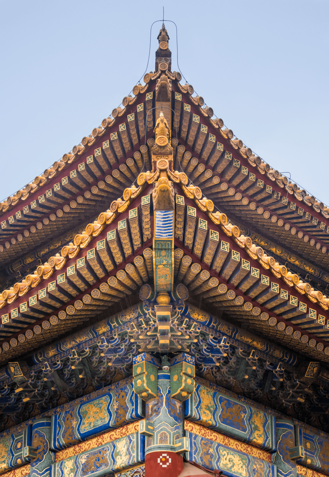 古人的建筑智慧,窥探木结构建筑的艺术魅力_屋顶_故宫_金柱和
