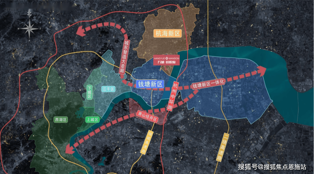 而每一项关键性节点之后,则展示着钱塘国际新城澎湃的生命力——不断