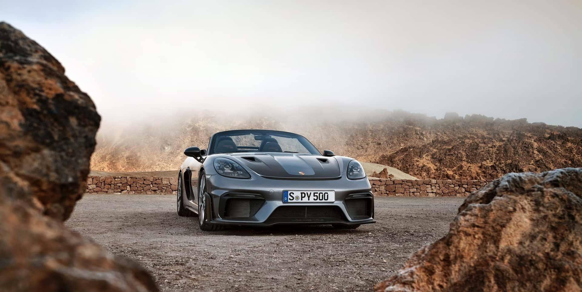 敞篷版保时捷718首次搭载中置4.0升发动机,百公里加速3.