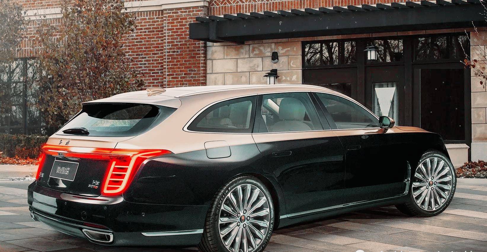 红旗首款mpv实锤,名为"qm9",明年三季度上市,埃尔法的末日来了!