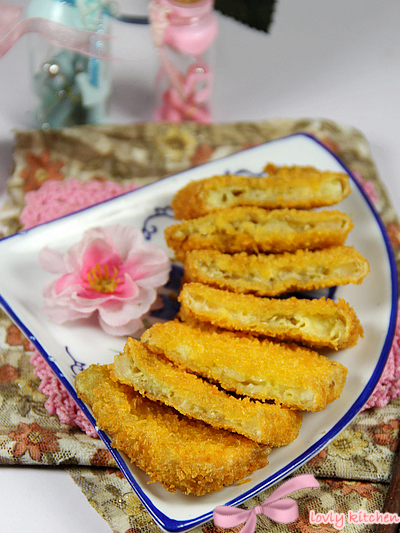 吃过炸鸡排,吃过炸猪排,你吃过炸茄排吗?外焦里嫩,特好吃!