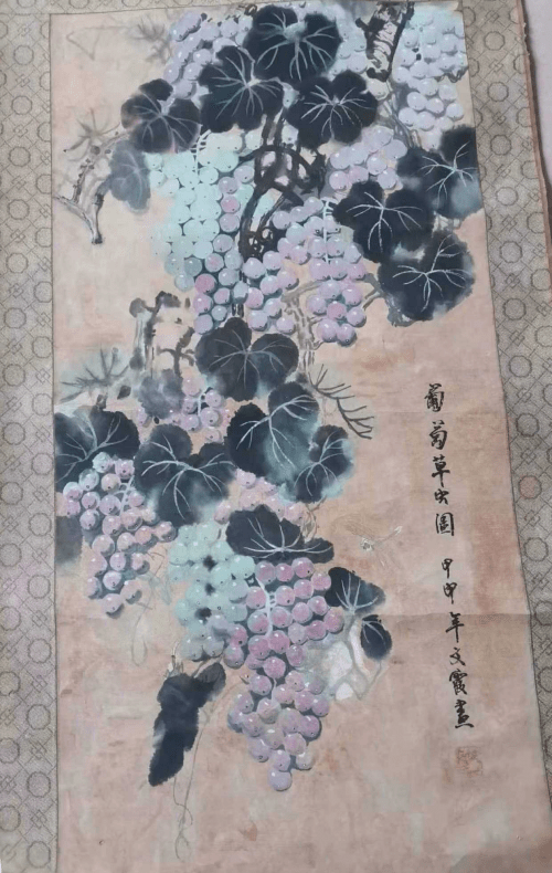 11日我的绘画作品《墨荷》在景县政协举办的"三庆"书画活动中获得三等