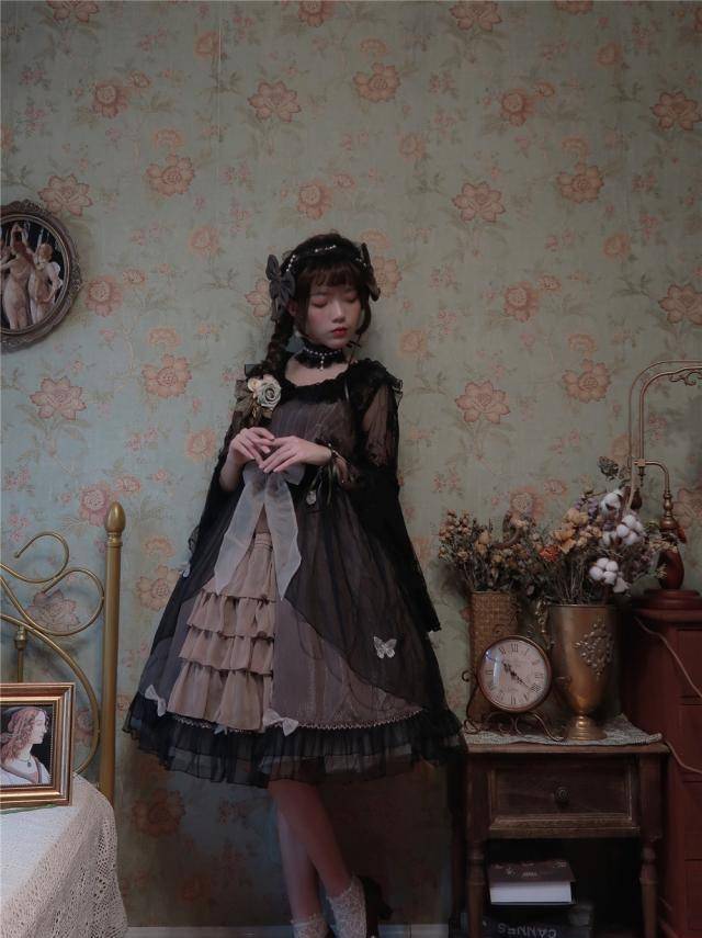 cla系洛丽塔的魅力竟如此大,与甜系不同的优雅风,lo娘:我爱了_lolita