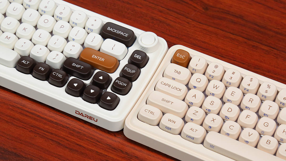 达尔优小方糖Z68三模机械键盘评测：精致又耐看