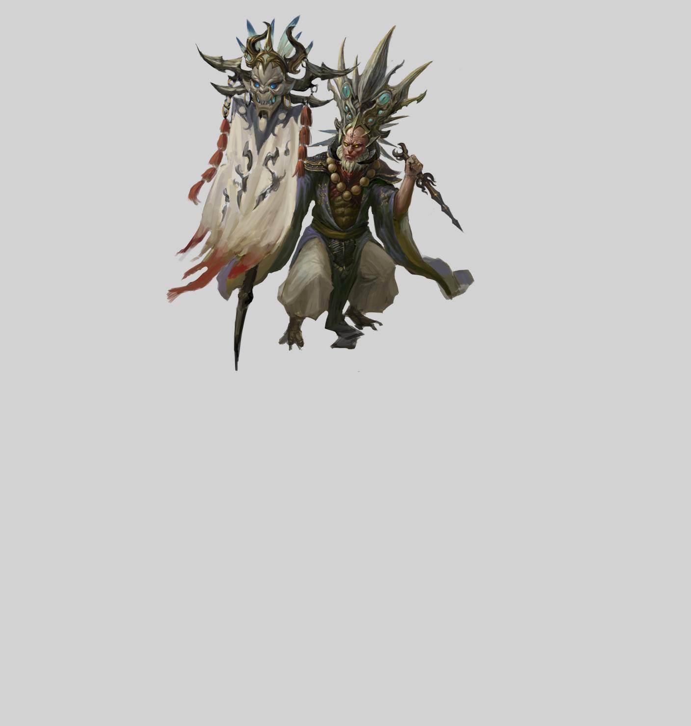 魔怨祭祀—星空之塔里最常见的怪物_荆棘_右手_法袍