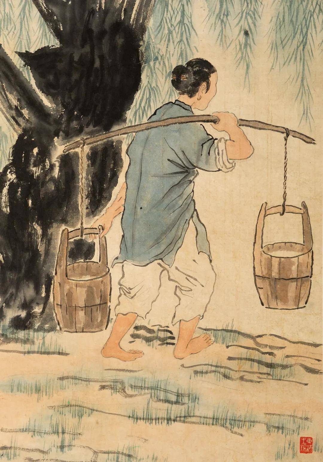 北京保利2023年秋拍现代字画征集：徐悲鸿中国画精彩佳作_朱良_汲