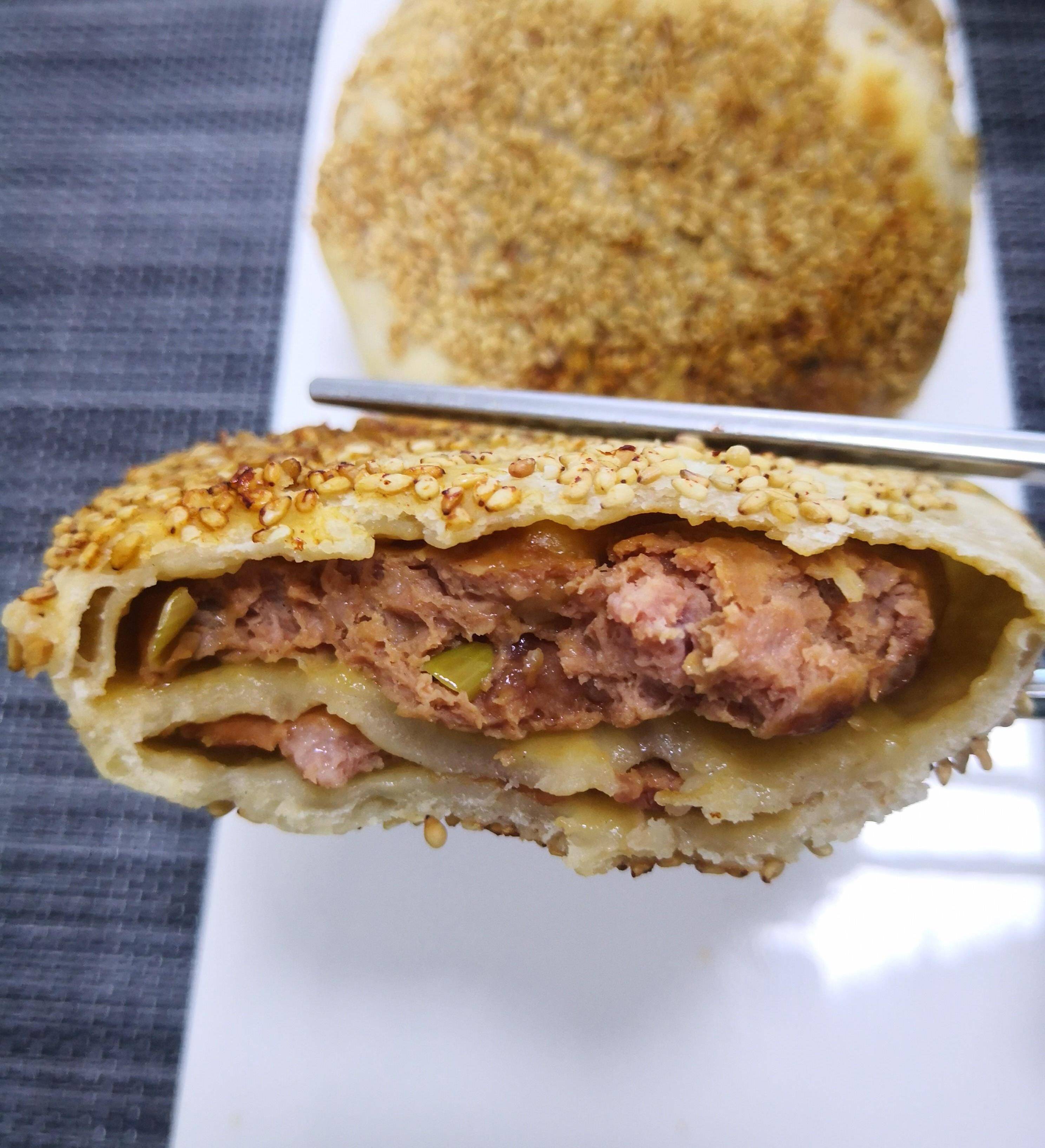 香酥肉饼这样做