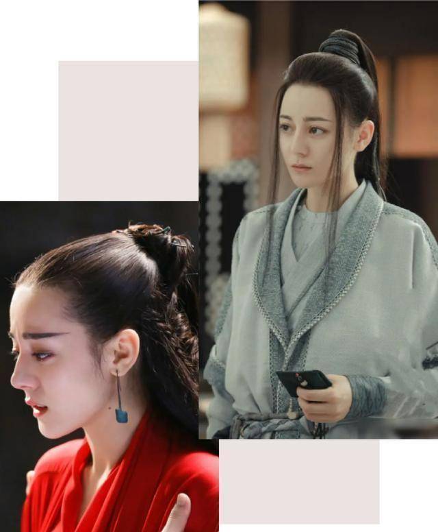 迪丽热巴没了八字刘海,就像鞠婧祎没有了垫肩……_网络_脸型_圆脸