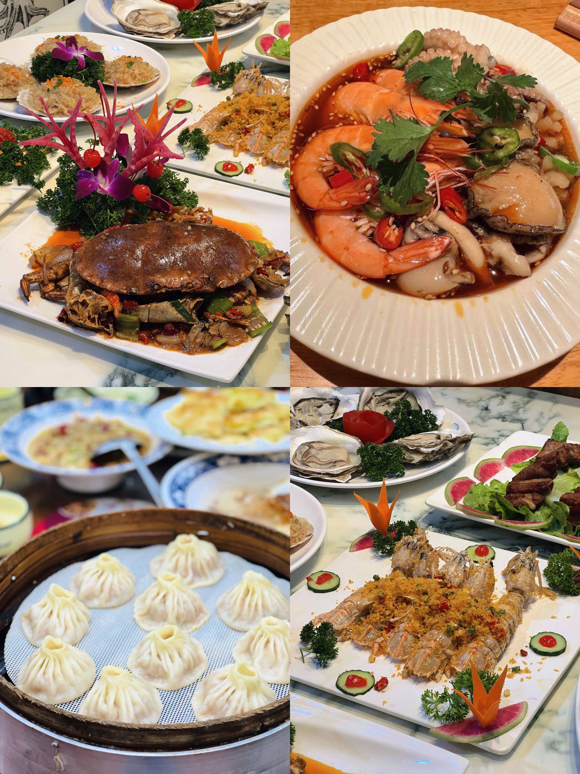 灌汤包,捞汁小海鲜057815巧克力渔家—椒盐皮皮虾,活捞扇贝