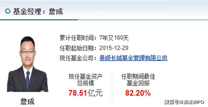 过去两年,詹成的业绩平平.