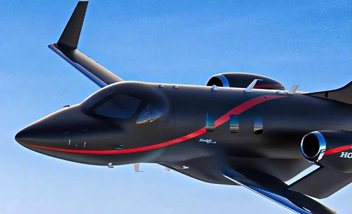 本田首次推出新款 hondajet!豪华时尚的内饰和"漆黑"的颜色!