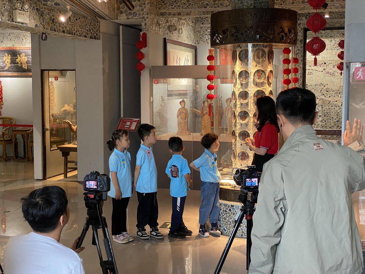 少儿活动丨天津少儿频道《锋狂实验室》栏目组在瓷艺园拍摄_文化_大营