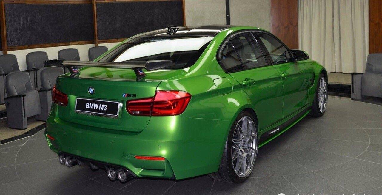 全球首款"宝马m3"绿色版亮相,这造型同级别难遇对手!_搜狐汽车_搜狐网